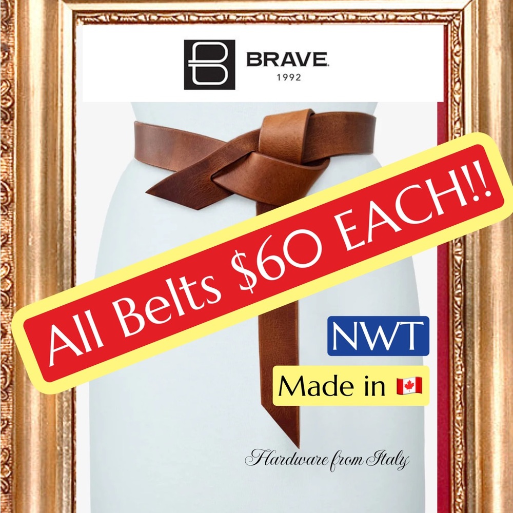 🔎SEARCH BELTS IN CLOSET 🇨🇦 Brave Leather Collection - ⭐️⭐️FIRM & Fabulous PRICE